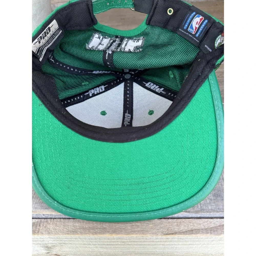 Pro Standard Boston Celtics Logo Kelly Green Hat Leather Strap Adjustable NBA